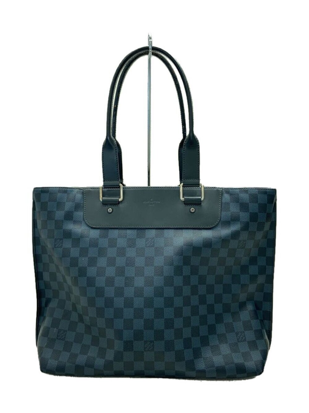 LOUIS VUITTON Cabas Voyage Damier Graphite Black Black